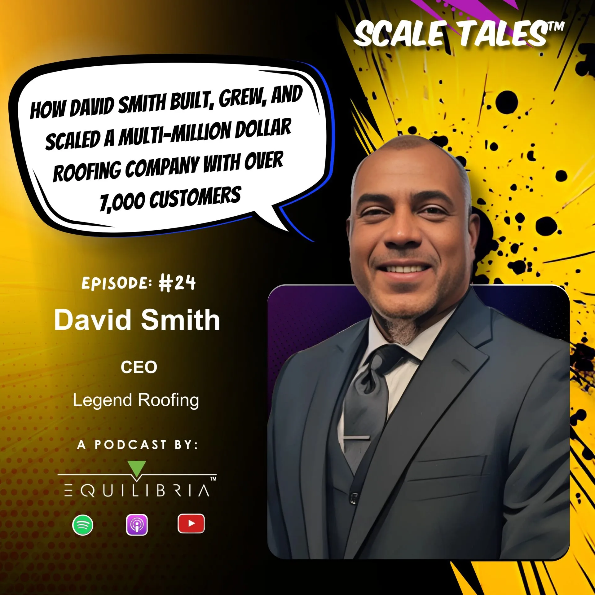 Ep. 24: How David Smith Built, Grew, and Scaled a Multi-Million Dollar Roofing Company with Over 7,000 Customers