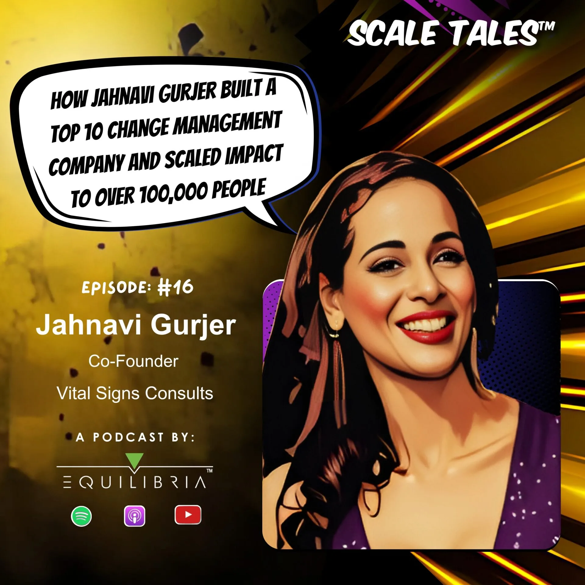 Ep.16: How Jahnavi Gurjer Built a Top 10 Change Management Company and Scaled Impact to Over 100,000 People