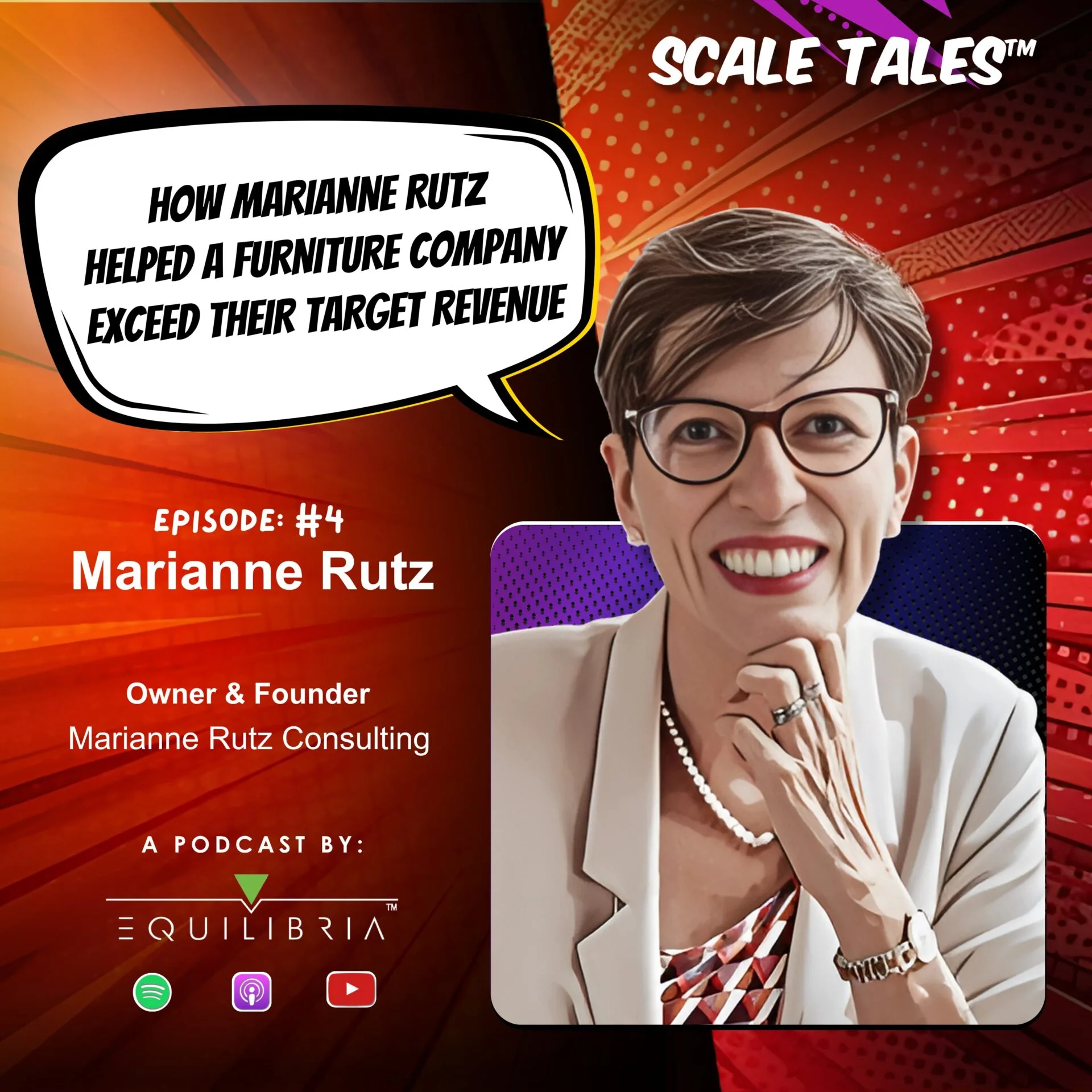 Ep. 4: How Marianne Rutz Helped a Furniture Company Exceed Their Target Revenue