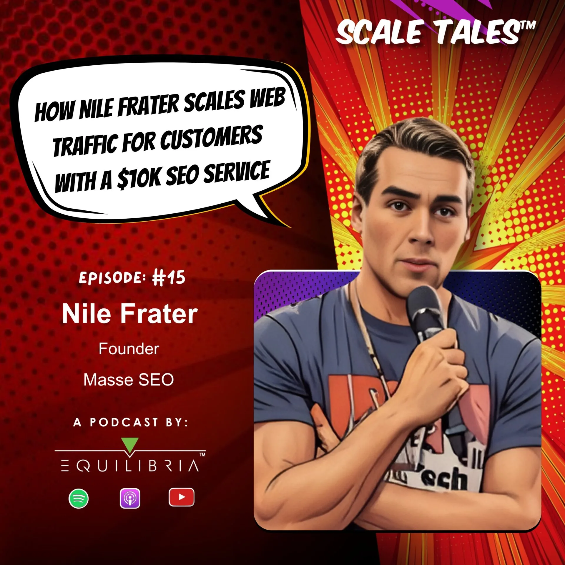 Ep.15: How Nile Frater Scales Web Traffic for Customers with a $10k SEO Service