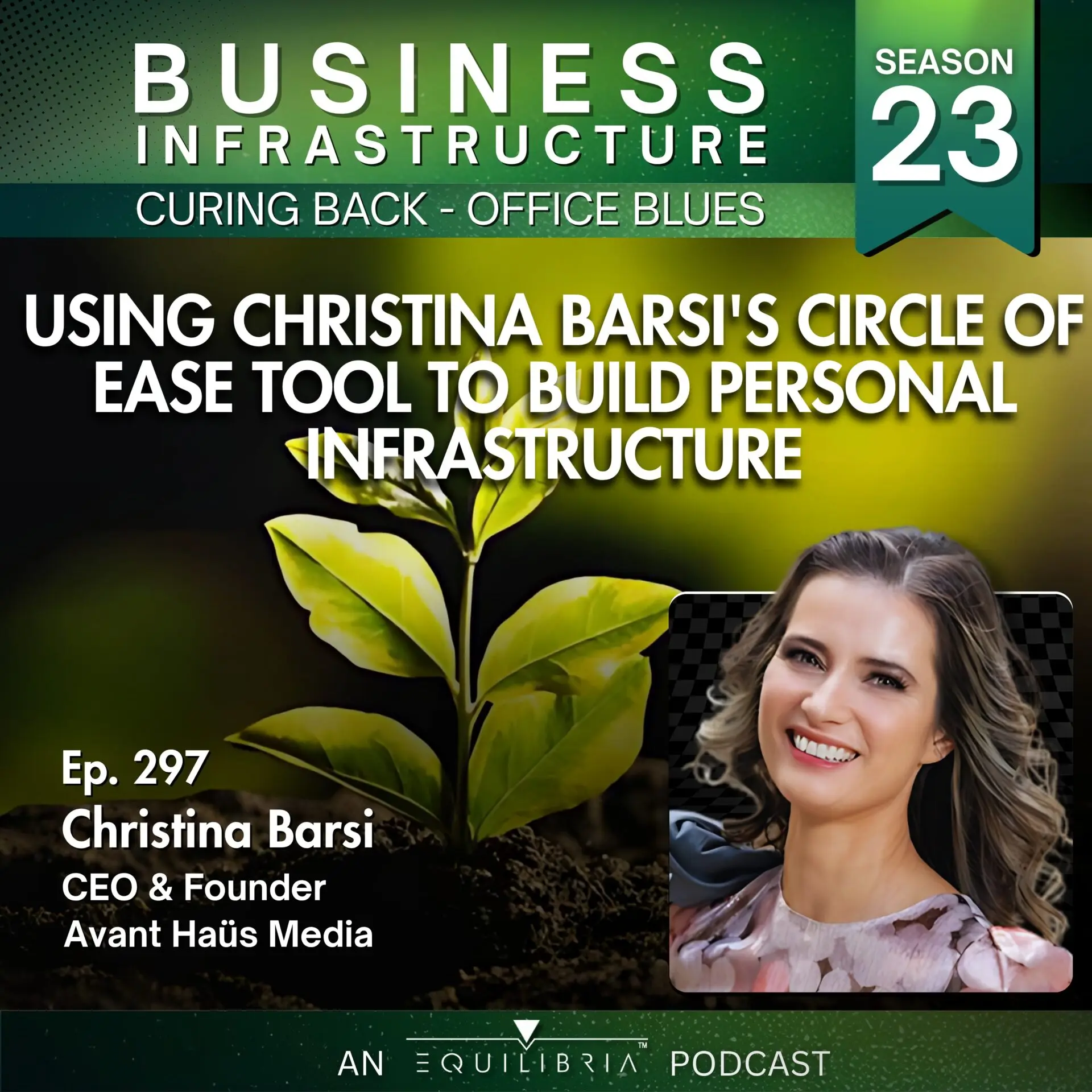 297: Using Christina Barsi’s Circle of Ease Tool to Build Personal Infrastructure