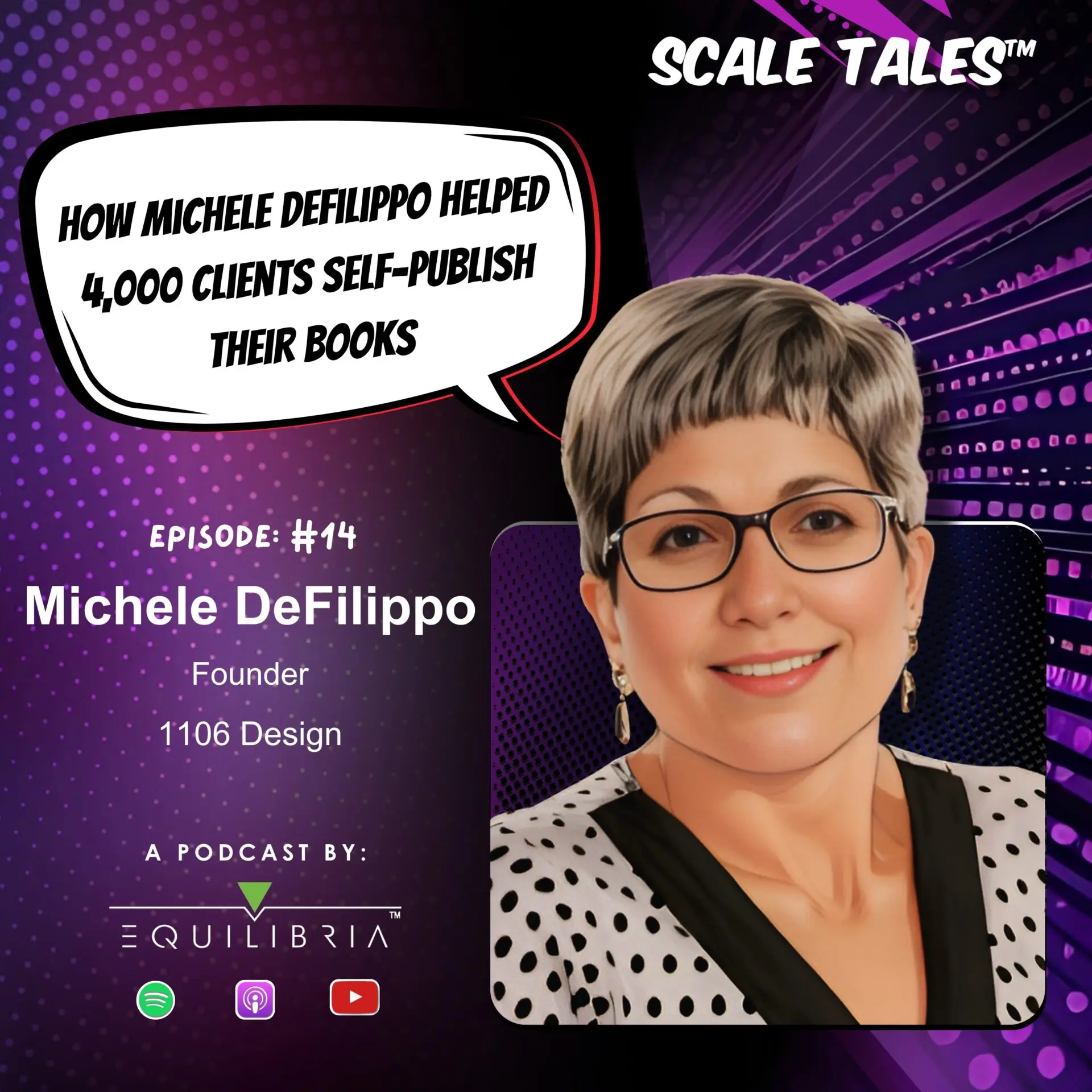 Ep.14: How Michele DeFilippo Helped 4,000 Clients Self-Publish Their Books