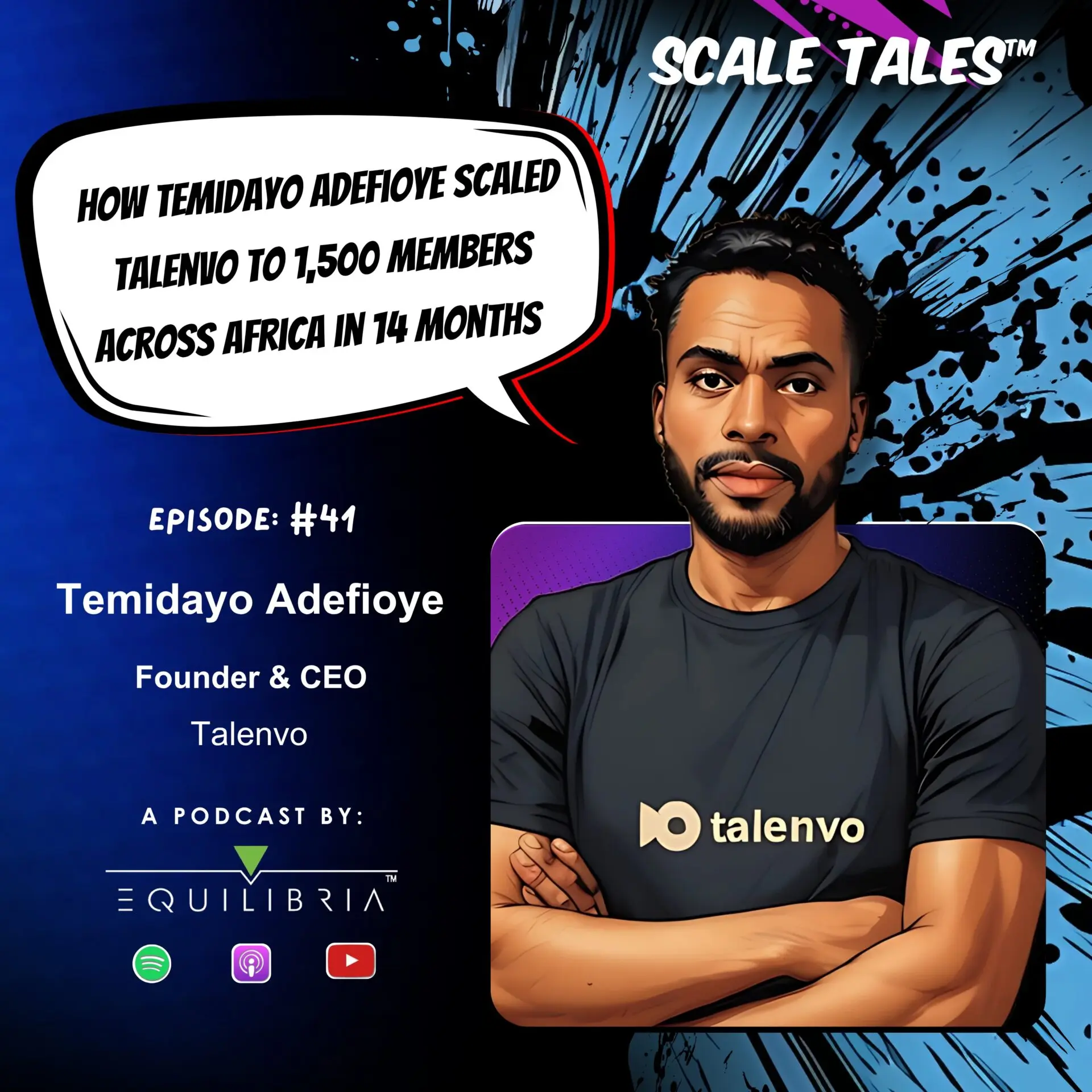 Ep. 41: How Temidayo Adefioye Scaled Talenvo to 1,500 Members Across Africa in 14 Months