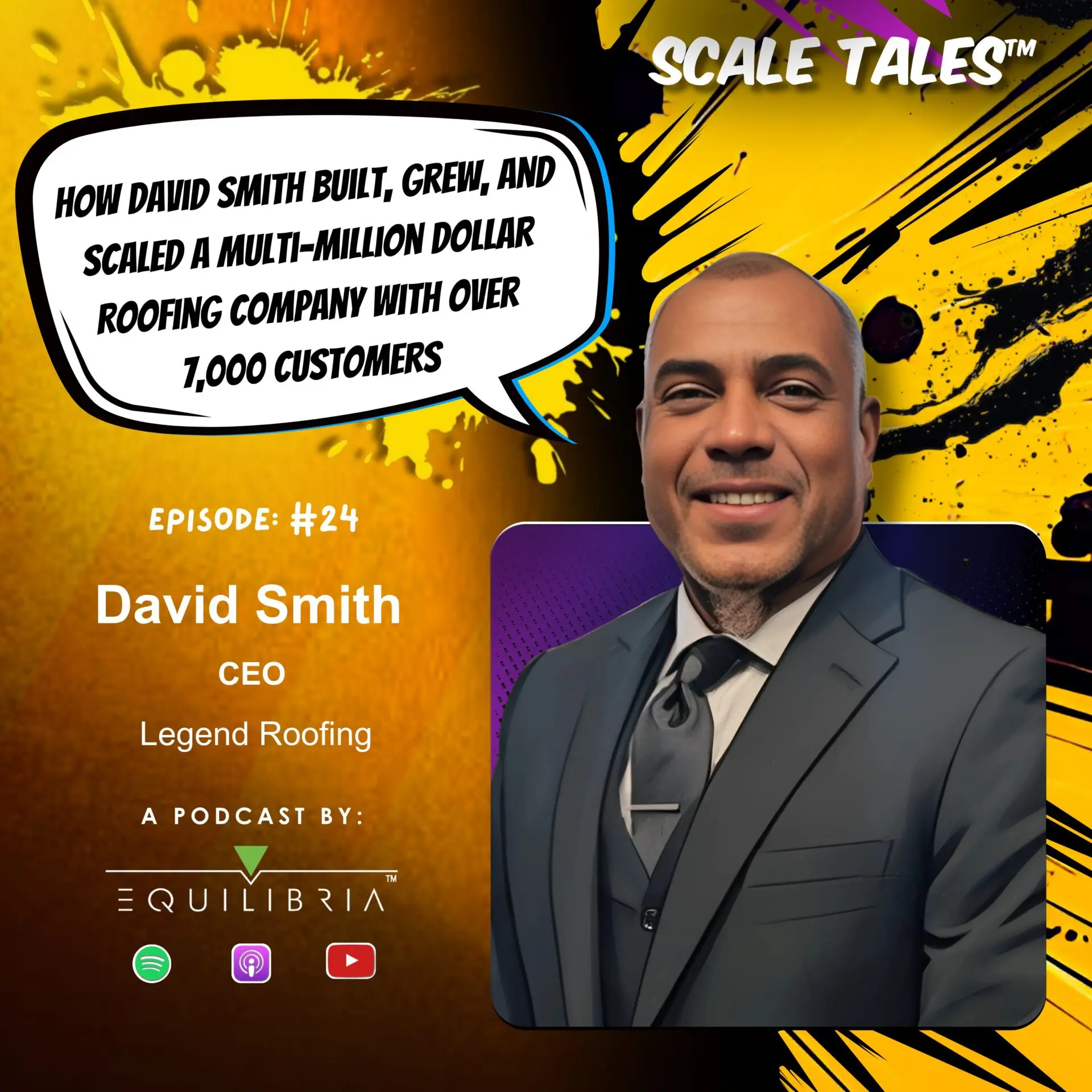 Ep. 24: How David Smith Built, Grew, and Scaled a Multi-Million Dollar Roofing Company with Over 7,000 Customers