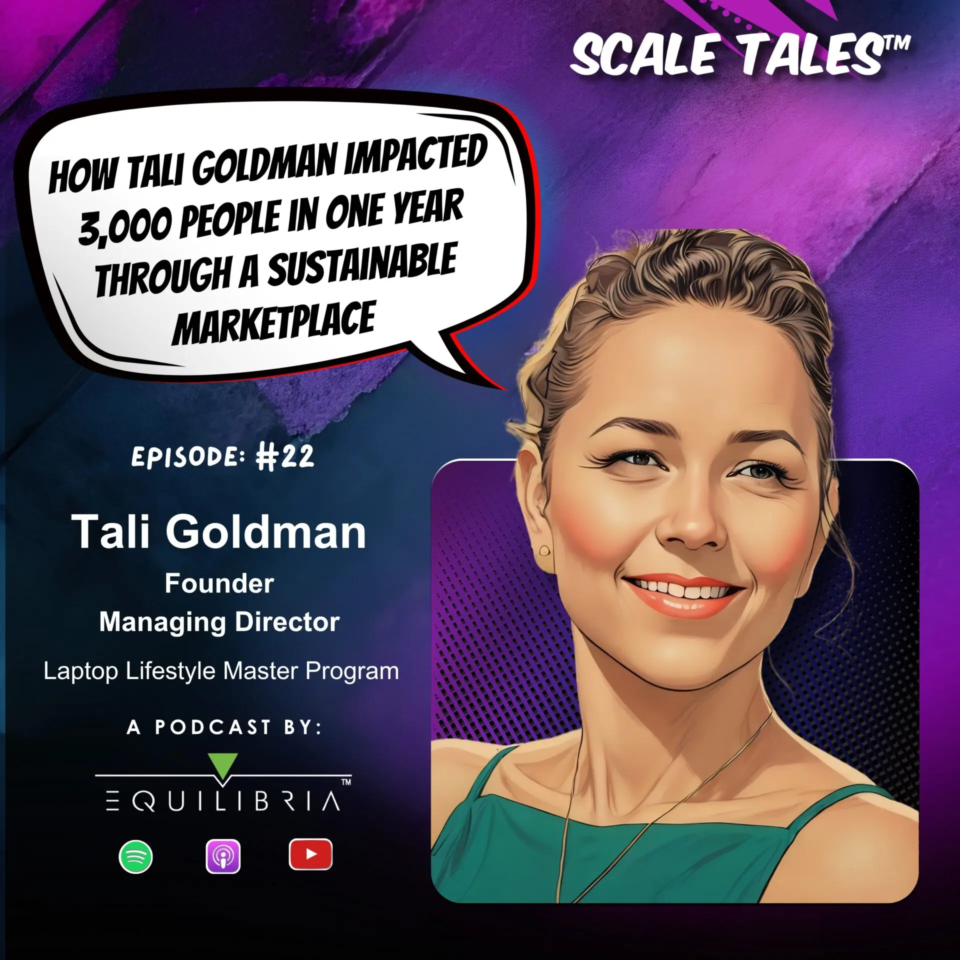 Ep. 22: How Tali Goldman Impacted 3,000 People in One Year through a Sustainable Marketplace