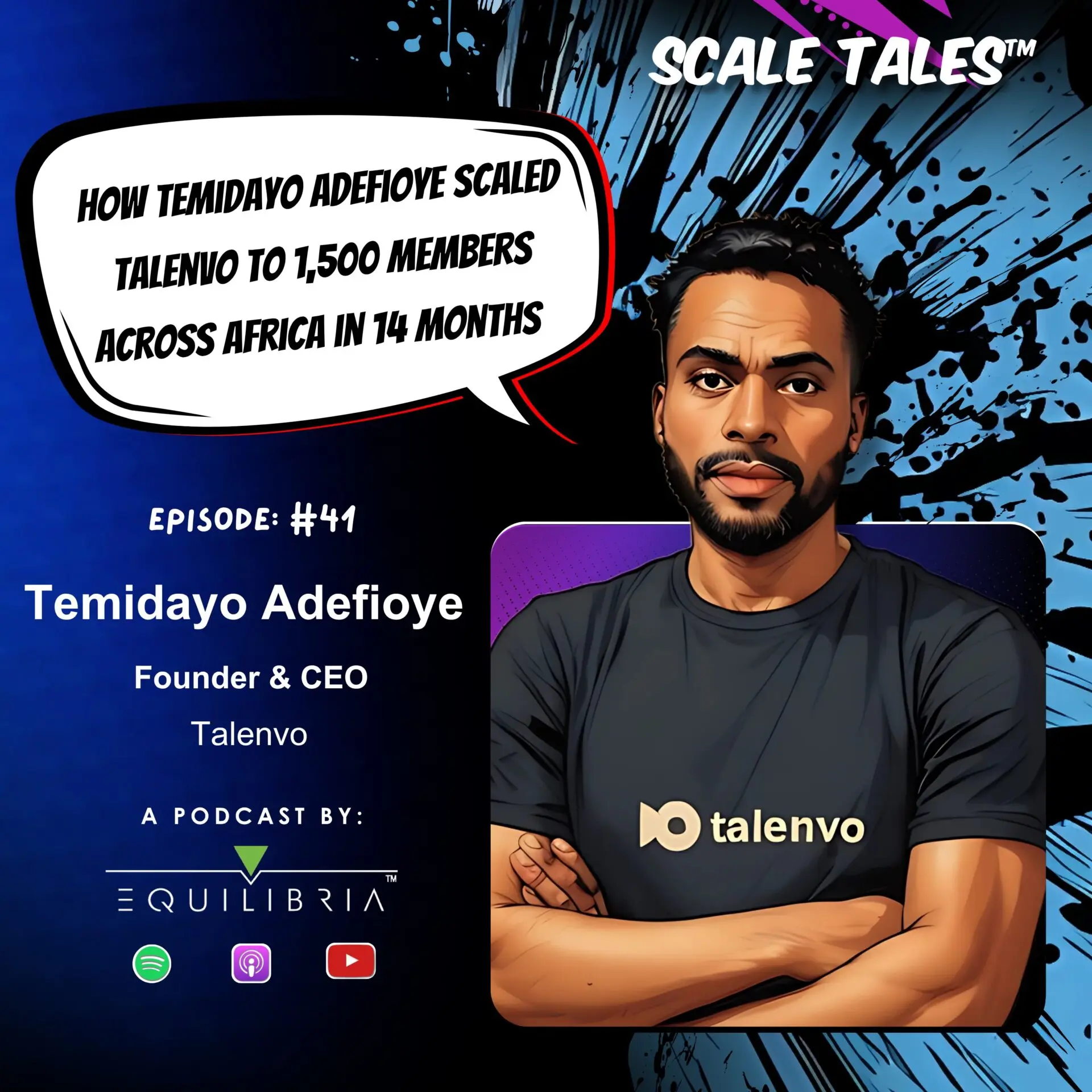 Ep. 41: How Temidayo Adefioye Scaled Talenvo to 1,500 Members Across Africa in 14 Months